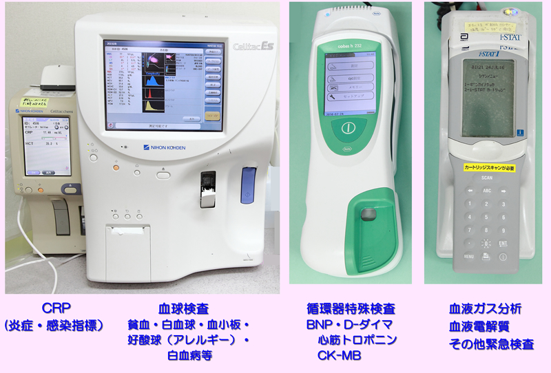 緊急検査器具
